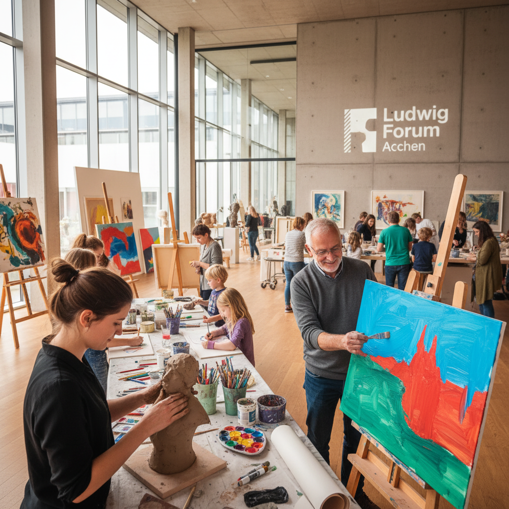 Workshops im Ludwig Forum