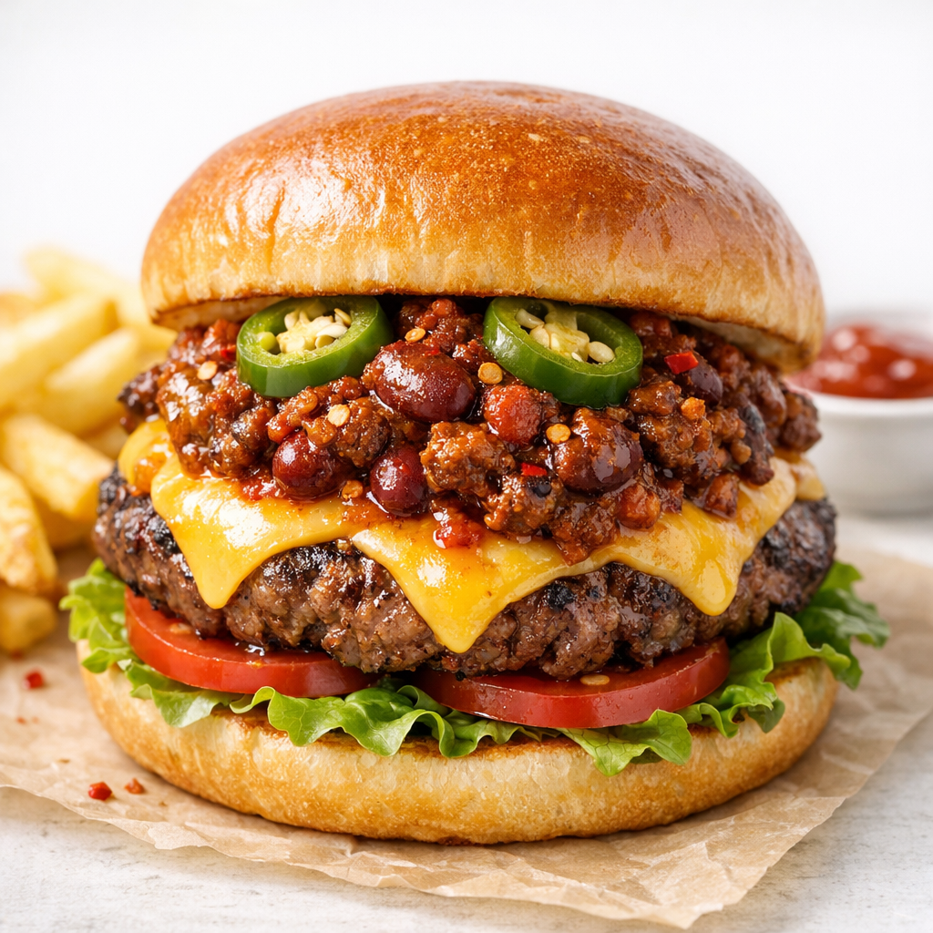 Hot Cheeseburger (scharf)